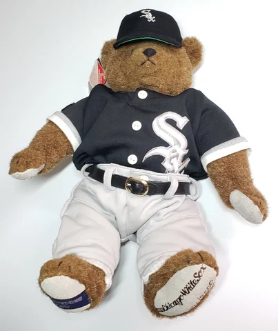 Cooperstown Bears Chicago White Sox Teddy Bear Limited Edition 391/2500 Vintage Cover