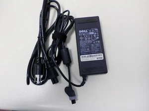 Genuine Dell AC Adapter For Inspiron 5100 8200 Laptop Charger 90W 3-Pin w/PC OEM - Picture 1 of 6
