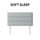 Plush Velvet Headboard Portland  Panel - 20", 24" Height - All Sizes & Colours