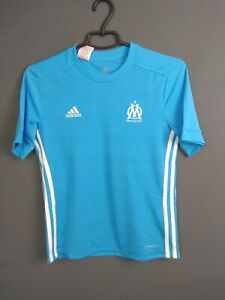 Olympique Marseille Jersey 2017/18 Away Kids Boys 11-12 Shirt Adidas BK5420 ig93