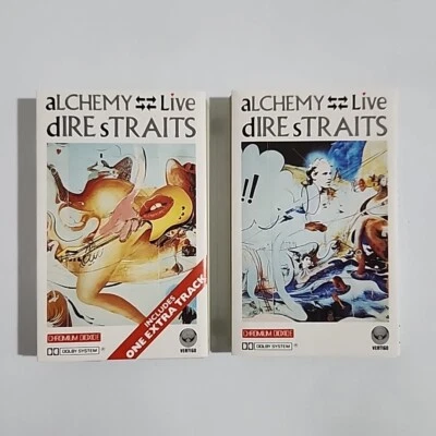 DIRE STRAITS - 'Alchemy Live' Twin Cassette Tape Album 1984 AUST. PRESSING - Image 1 of 4