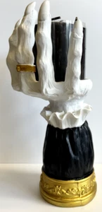 Halloween Handkerzenhalter mit Vampir Tränen Kerze - Bild 1 von 6