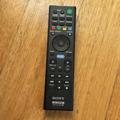 Genuine Sony Remote Control RMTAH310E RMT-AH310E For AV System HTCT-800 SACT-800 - Image 1 of 4