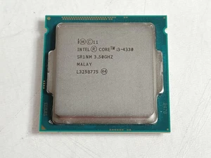 Intel Core i3-4330 3.5 GHz 5 GT/s LGA 1150 Desktop CPU Processor SR1NM - Picture 1 of 6