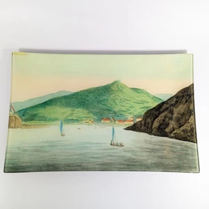 John Derian Large 9x14 Tray Signed Decoupage St Helena South Africa Scene - Picture 1 of 11