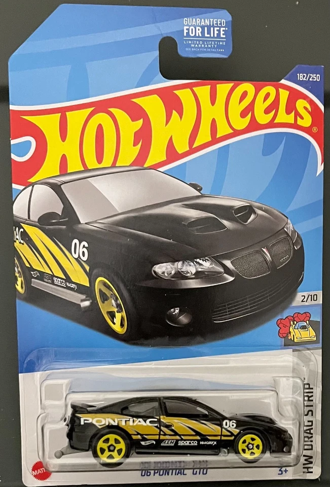 HOTWHEELS ' 06 PONTIAC GTO ЧЕРНЫЙ 182/250 DRAG STRIP. СМОТРИТЕ КОМБИНИРОВАННЫЕ ПРЕДЛОЖЕНИЯ! - Изображение 1 из 1
