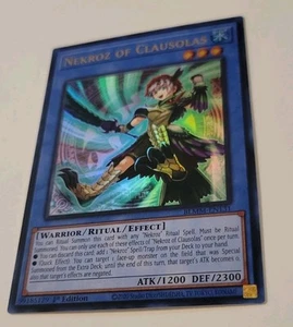 Nekroz of Clausolas BLMM-EN131 Battles of Legend: Monster Mayhem 1st Edition - Picture 1 of 1