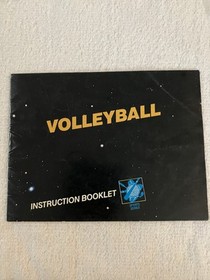 Volleyball manual Nintendo NES 