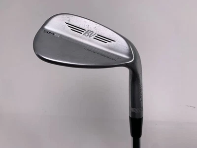 Titleist Vokey SM9 Tour Chrome Gap Wedge GW 52* 8 Bounce F-Grind Wedge Mens RH - Image 1 of 4