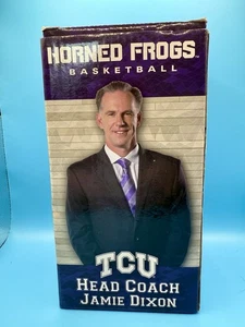 NEW TCU Horned Frogs Basketball HOF Head Coach Jamie Dixon Bobblehead 2016 SGA - Picture 1 of 16