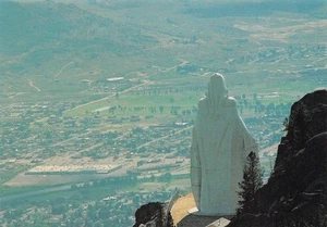 Postal de Nuestra Señora de las Montañas Rocosas Butte Montana tamaño continental - Imagen 1 de 2