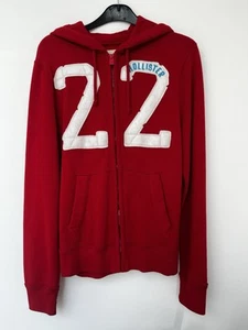 HOLLISTER Full Zip Y2K Hoodie Jacket Unisex size Small - Picture 1 of 4
