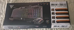 Ares M1 Zeus E2 Keyboard and Mouse Gaming Set - Picture 1 of 4