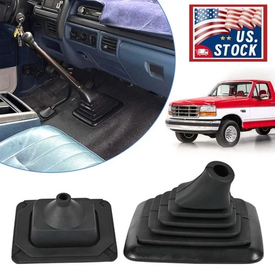 Munual Trans Gear Shift Boot Cover For Ford F150 F250 F350 1990-1997 #F5TZ7277BA - Imagem 1 de 4