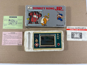 Old retro digi game Nintendo Game & Watch: Donkey Kong Jr. from 1982
