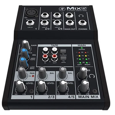 Mackie Mix5 5-Channel Compact Mixer - SKU#1973652 - Image 1 of 4