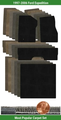 Juego de alfombrillas Ultimat personalizadas para Ford Expedition 1997-2006 (4 piezas) #LYG Foto 1 de 4