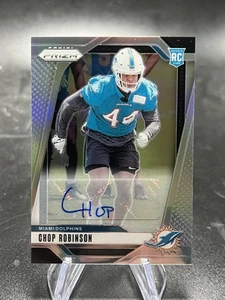 Panini Prizm: Chop Robinson 2024 - #319 autógrafos plata Prizm automático - Imagen 1 de 2