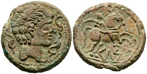 CELSE (Velilla de Ebro, Zaragoza). As. (Ae. 15,42g/30mm). 120-50 a.C. (FAB-771) - Imagen 1 de 1