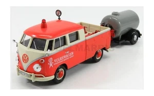 MOTOR-MAX 79674 Volkswagen - T1 Type 2 Double Carbine Road Service With Tanker - Picture 1 of 2