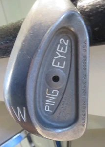 W@W Ping EYE2 + Black Dot W Pitching Wedge RH Stiff Novus CFP 57 Carbon Fiber - Picture 1 of 8