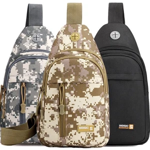 Umhängetasche große Kapazität vorne Brusttasche Tactics Pack für Mann Frauen Geschenk - Bild 1 von 21