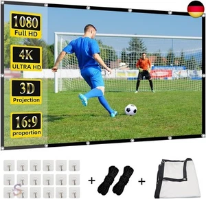 GAINVANE 16:9 Projektionsleinwand für die Rückseite, 254 cm, faltbar, k - Bild 1 von 6