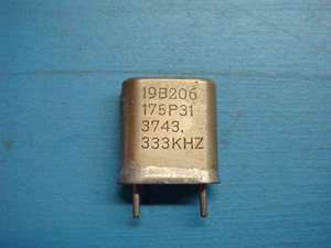 (1) GE 19B206175P31 3743.333KHz VHF LO-BAND CRYSTAL OSCILLATOR VINTAGE AUDIO - Picture 1 of 5