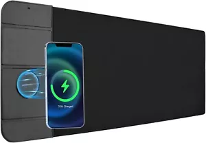 Wireless Charging Gaming Mouse Pad 15W Fast with RGB - Picture 1 of 9