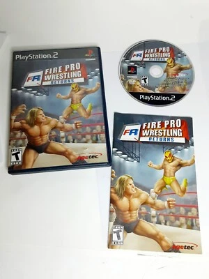 Fire Pro Wrestling Returns PS2 Sony PlayStation 2 В комплекте В коробке Протестировано 2007  - Изображение 1 из 4