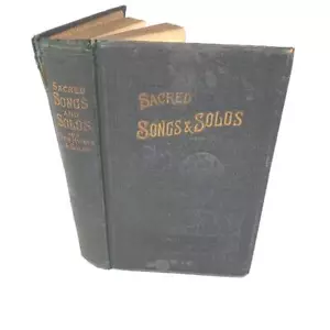 Sacred SONGS & SOLOS compiled by Irad Sankey (Hardback) - Picture 1 of 7