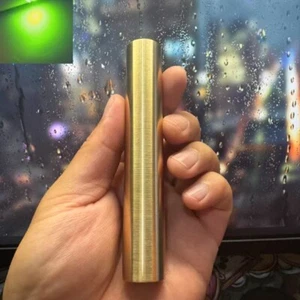 DPSS 555nm Yellow Green Laser Survival Indicator Brass Laser Module 555T-20 - Picture 1 of 15