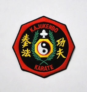 Kajukenbo Crest 4 Inch Octagon Patch Iron On / Sew On New - Picture 1 of 2