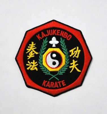 Kajukenbo Crest 4 Inch Octagon Patch Iron On / Sew On New - Image 1 of 2