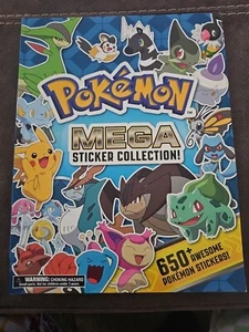 Pokemon Mega Sticker Collection by Pikachu Press (2012, Trade Paperback) - Picture 1 of 3