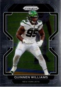 2021 PANINI PRIZM FOOTBALL QUINNEN WILLIAMS #89 NY JETS - Picture 1 of 2