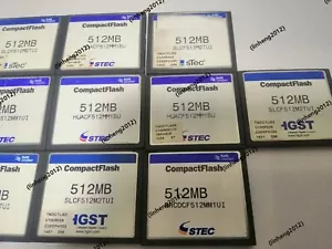 10PCS STEC 512MB CompactFlash CF Card Memory CARD 512MB - Picture 1 of 2
