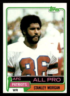 Stanley Morgan 1981 Topps  Card #290 New England Patriots - Image 1 of 2