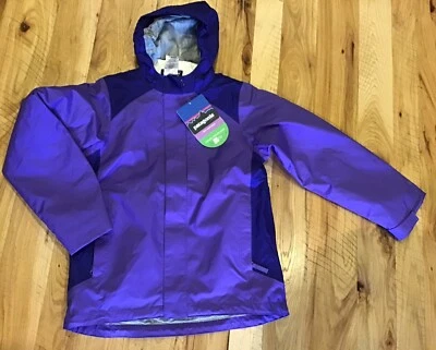 NWT $229 Patagonia Lg 3 In 1 Ski Snowboard Jacket Purple With White  Puffer Coat - Image 1 of 4