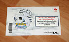 Pokémon HeartGold and SoulSilver Nintendo DS Club Nintendo Flyer AD Point Card 