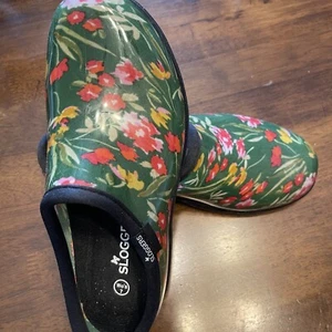 Zapatos de campamento de jardinería de corte fresco verde impermeable Sloggers para mujer 7 nuevos con etiquetas - Imagen 1 de 4