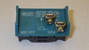 ALLEN BRADLEY 800T-XD1R SERIES A 30MM 1 N.O. SENSITIVE LOAD ONLY CONTACT BLOCK - Picture 1 of 3