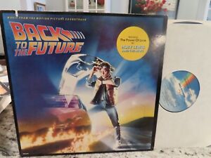 BACK TO THE FUTURE OST SOUNDTRACK  Original Vinyl 1985 NICE VG VINYL LP LOWEST $