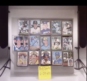 1985 Donruss HOF Lot (16) Ex Cond. Rookie Insert Baylor Jackson Gehrig Carew 🔥 - Picture 1 of 1