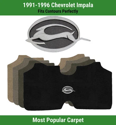 Tapete de porta-malas Lloyd Ultimat para Chevrolet Impala 91-96 com logotipo emblema Impala - Imagem 1 de 4