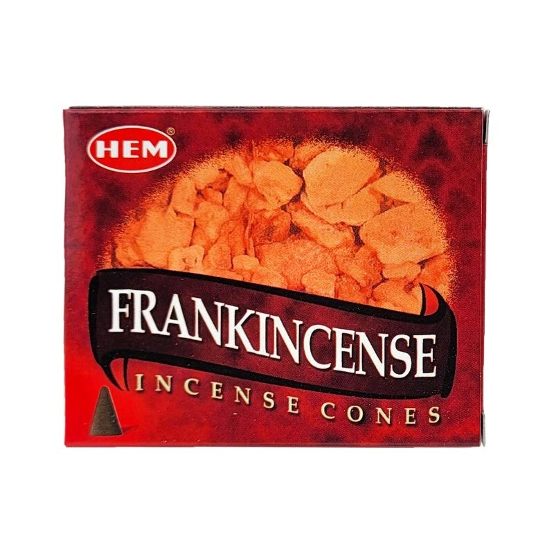Hem Frankincense Incense 12 X 10 Cone 120 Cones -)