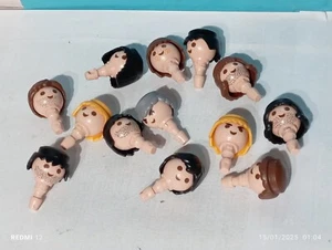 PLAYMOBIL X13 CABEZAS PELUCAS CABALLEROS MEDIEVALES VIKINGOS ROMANOS GALOS - Bild 1 von 1