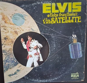 Elvis Presley "Aloha From Hawaii Via Satellite"(Quad)1973 RCA 1st Press ~VG++ - Bild 1 von 13