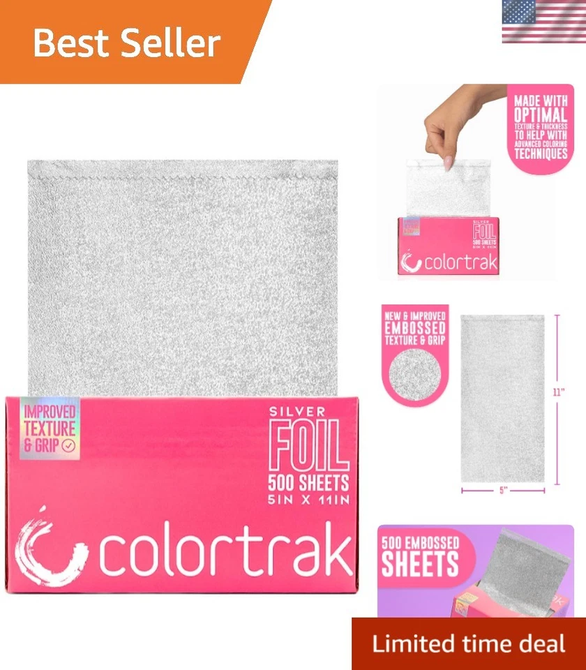 专业级浮雕银箔片弹出式分装器,5 x 11 — 第 1/4 张图片