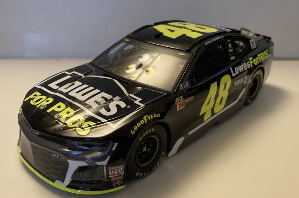 ПРОЧИТАЙТЕ 1/24 NO48 Jimmie Johnson Lowe's For Pros 2018 Camaro NASCAR литая модель Lionel - Изображение 1 из 4